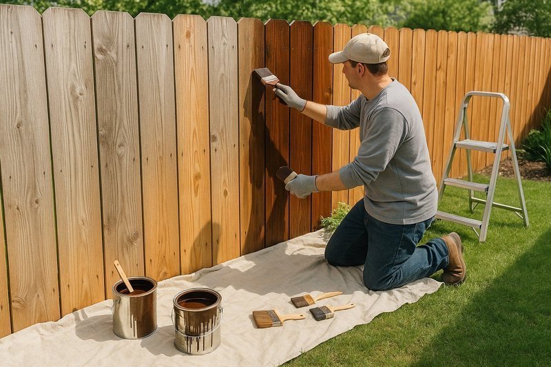 Correct vs incorrect fence installation techniques comparison
