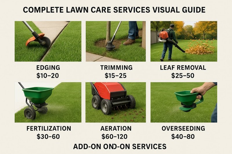 Professional lawn care services and pricing guide