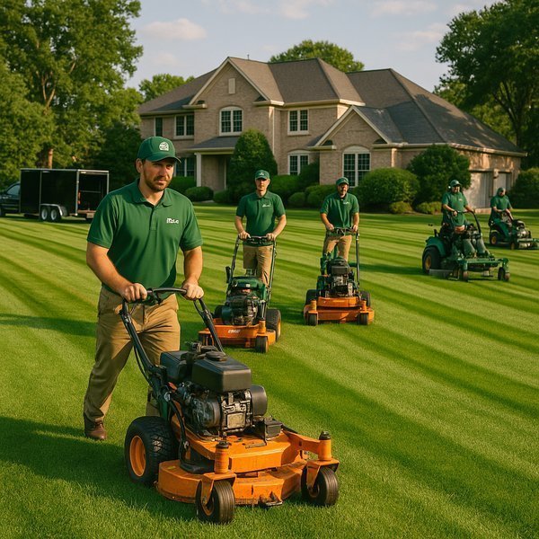 Professional lawn service pricing tiers and package comparison chart